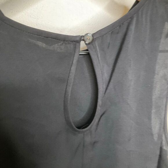 Trina Turk Silk Asymmetrical Tank - Picture 5 of 9